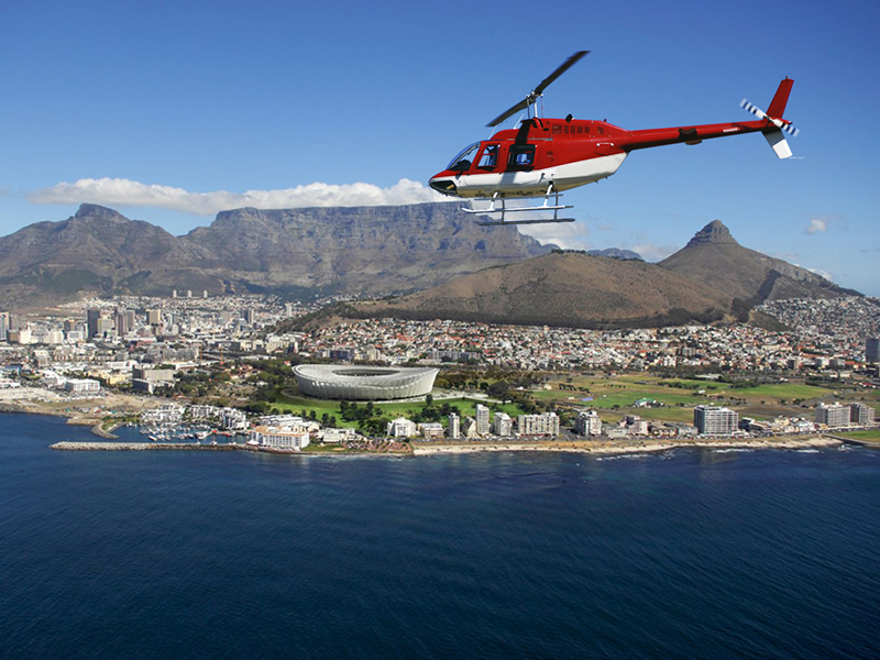 Вертолетные туры в Кейптауне